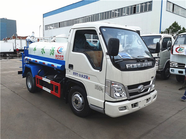 藍牌灑水車,福田藍牌灑水車報價表