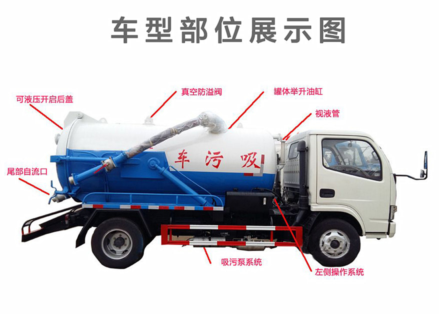吸污車上裝結構圖