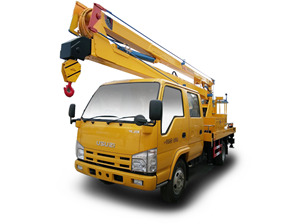 國(guó)五慶鈴五十鈴雙排座高空作業(yè)車